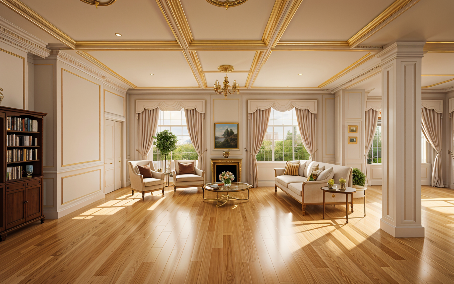 High Victorian Living Room